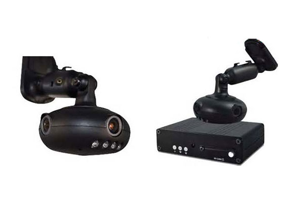 Side and Front View of a DashCam of Elite Guards Security Technology